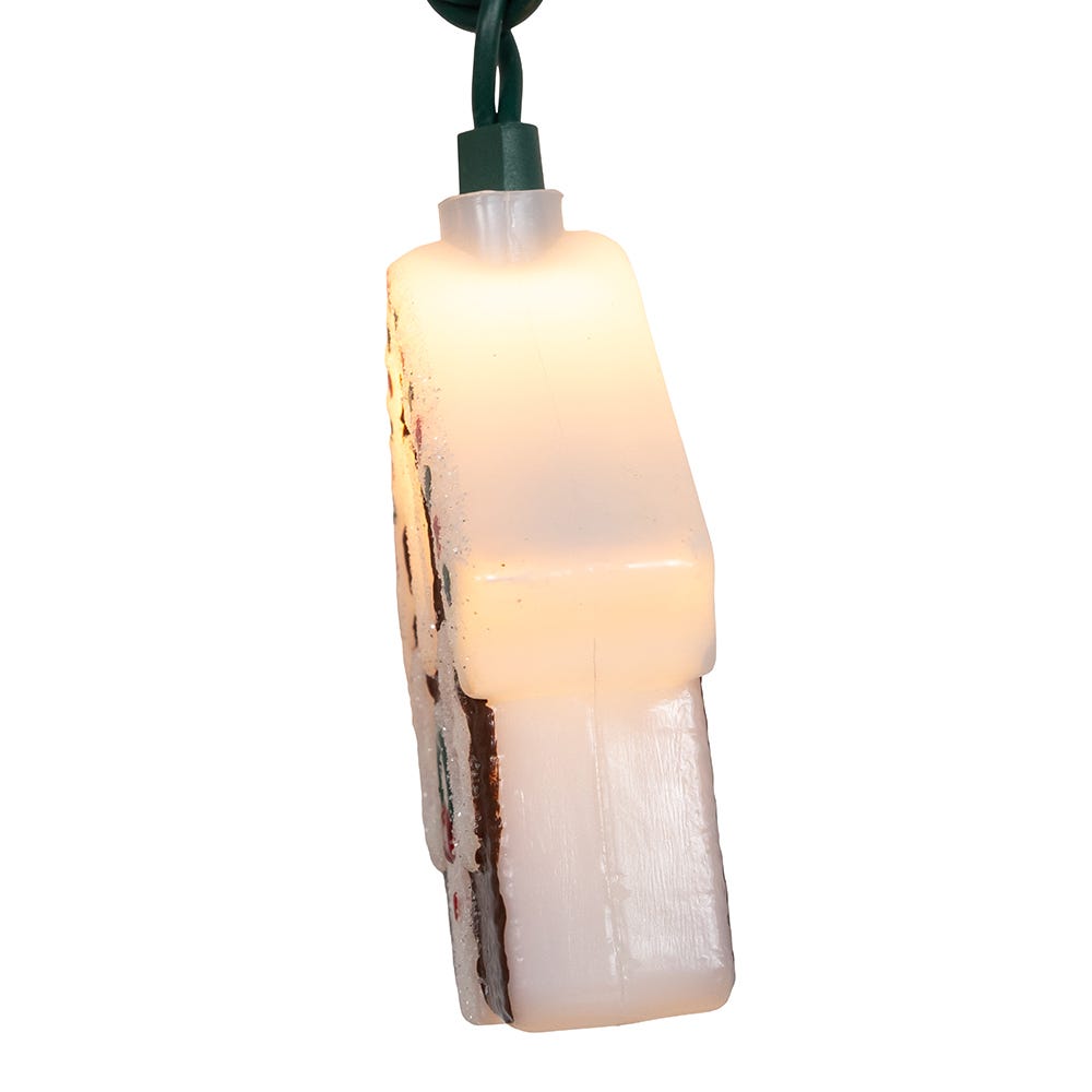Kurt Adler UL 10-Light Gingerbread House Light Set